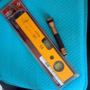 Laser Level and Mag light